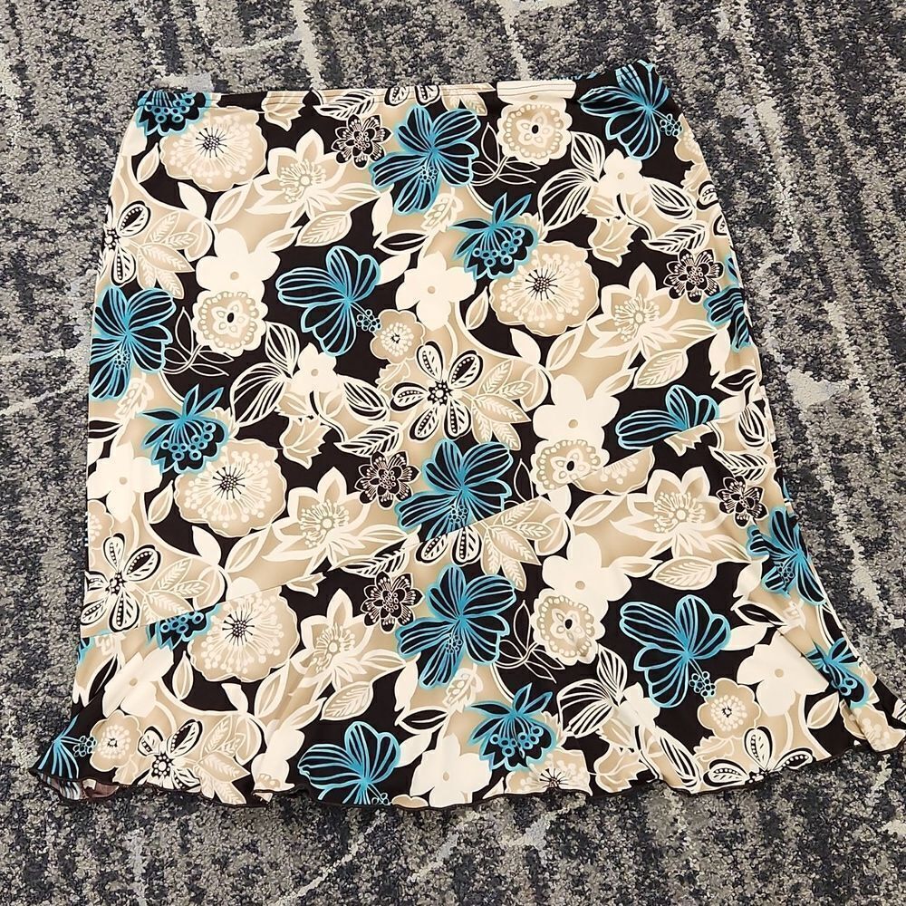 Claudia Richard Floral Skirt X-large